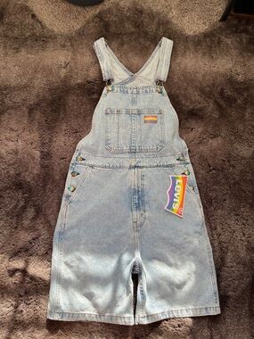 Small Men’s Levi's Denim Pride Overall Shorts LGBTQ